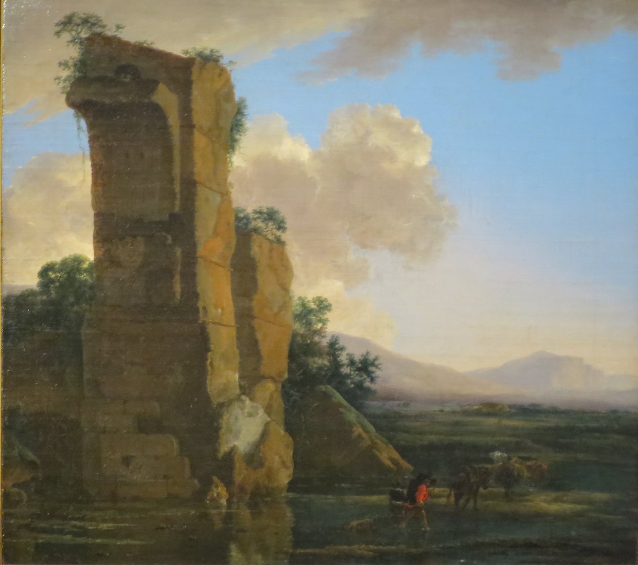Italienskt landskap av Jan Asselijn