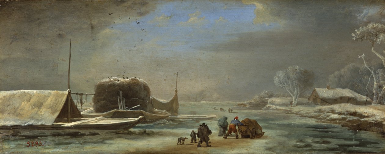 Vinterscen av Jan Asselyn