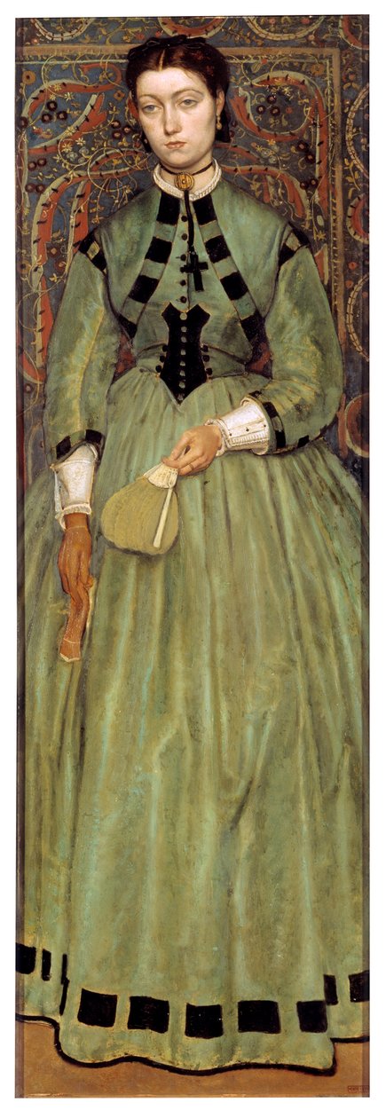 Lucie Leys, dotter till målaren av Jan August Hendrik Baron Leys