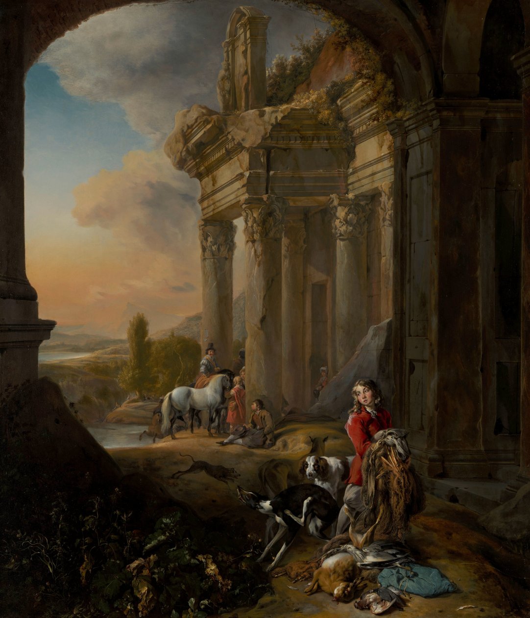 Efter jakten Na de jacht (Efter jakten) av Jan Baptist Weenix