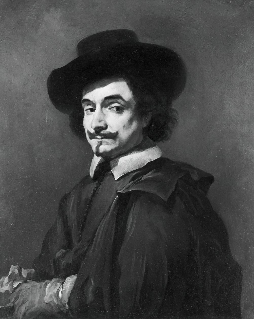 Porträtt av en man, ca. 1650. av Jan Baptist Weenix