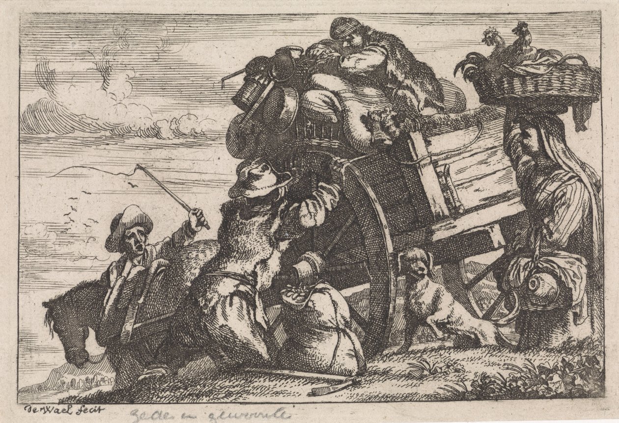 De killar Olika genrescen (serietitel) av Jan Baptist de Wael