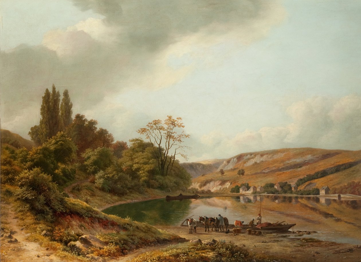 Färjan av Jan Baptiste de Jonghe