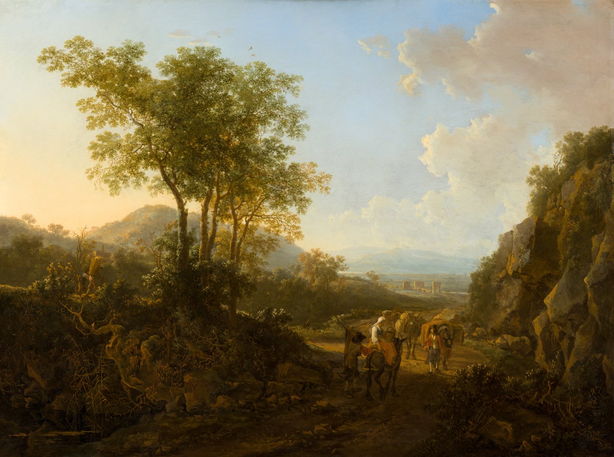 Italienskt landskap av Jan Both