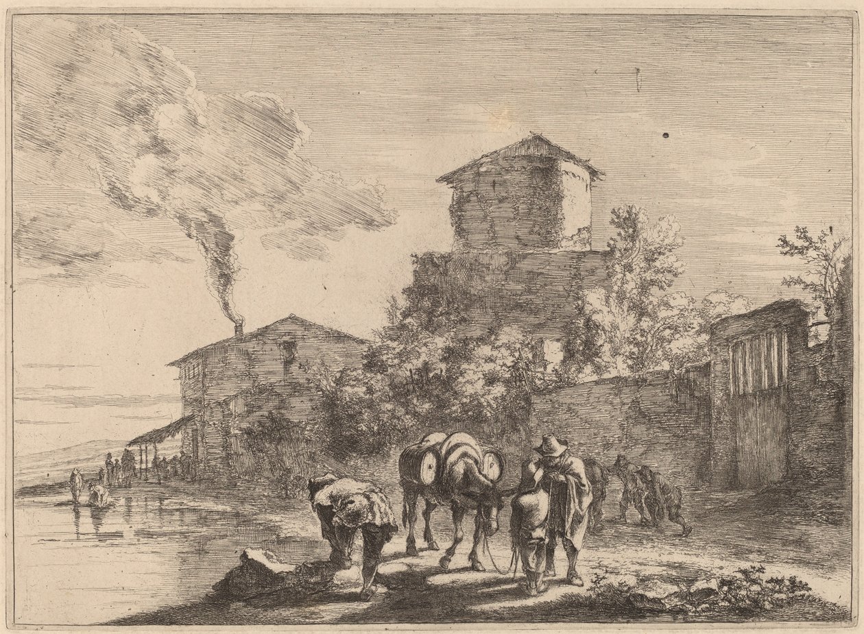 Hinny Drover, via Appia av Jan Both