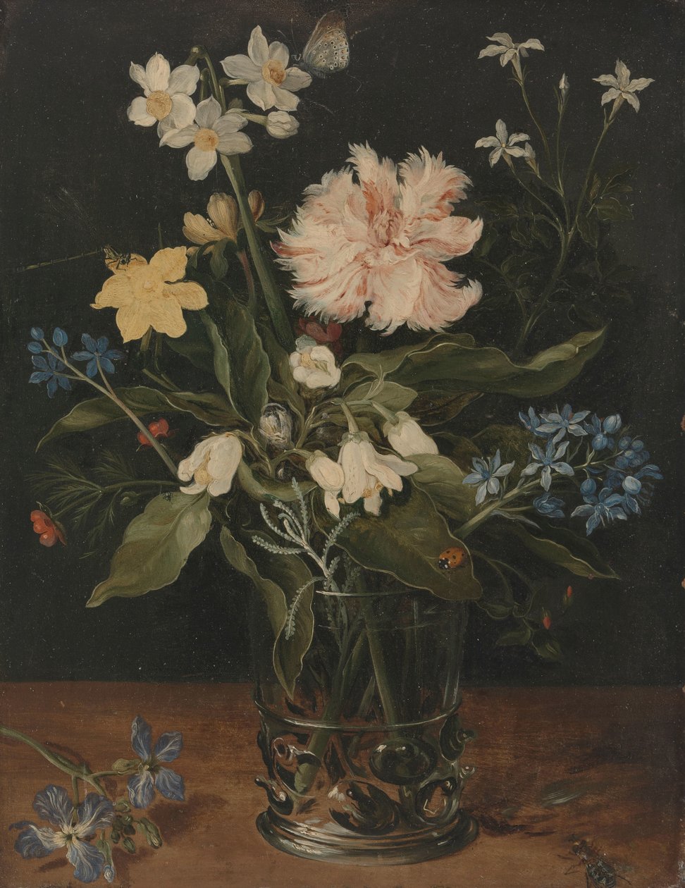 Stilleben med blommor i ett glas Stilleben med blommor i ett glas av Jan Brueghel (I)