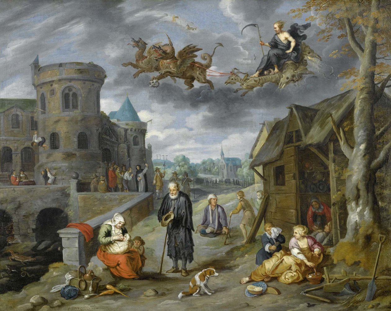 Barn till planeten Saturnus av Jan Brueghel the Younger