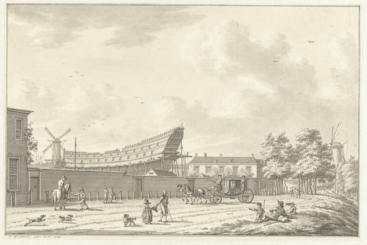 Varvet i Rotterdam av Jan Bulthuis