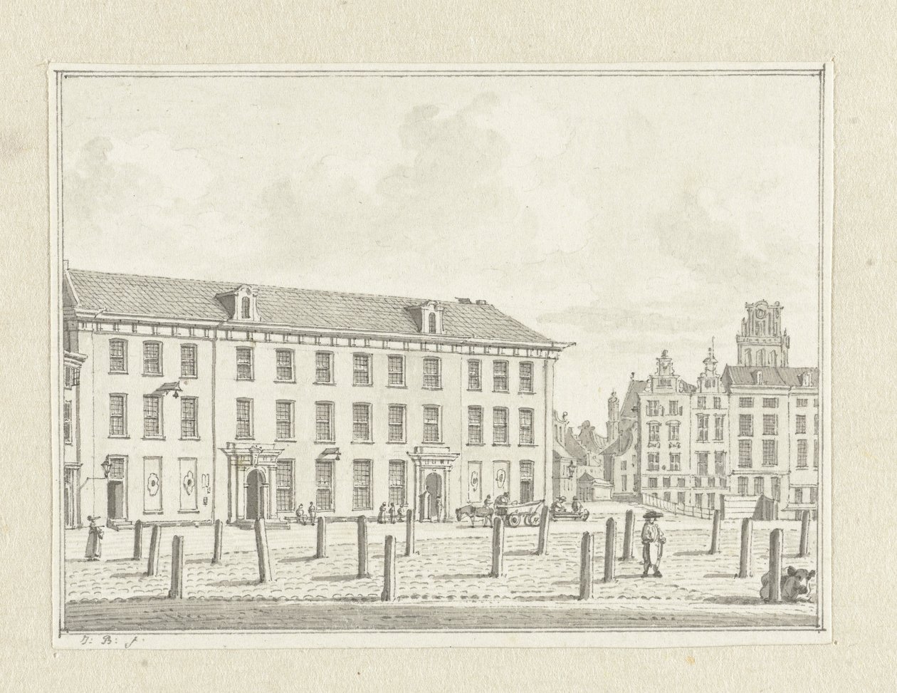 Säckbärarhus i Rotterdam av Jan Bulthuis