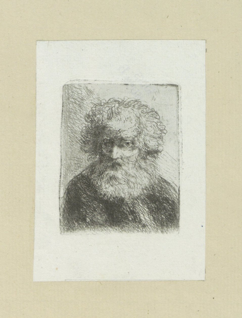 Bebaarde gamla man The Compleat Work of Etchings av John Chalon / Oeuvre Complette des Eaux Fortes av Jean Chalon (serietitel) av Jan Chalon