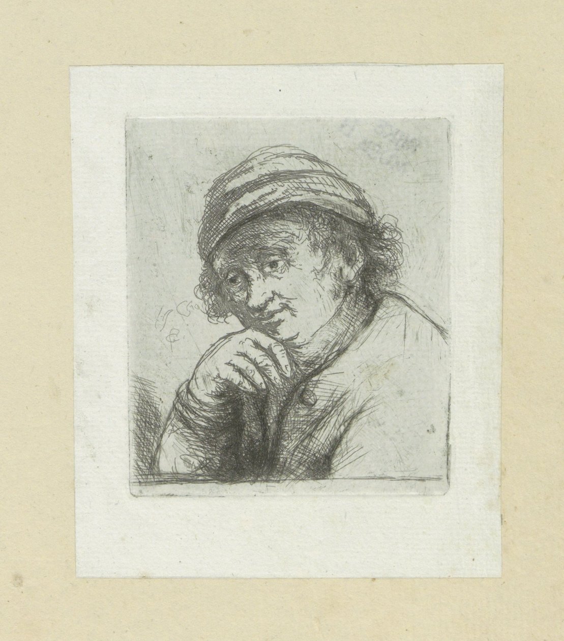 Man lägger handen onder zijn släkt The Compleat Work of Etchings av John Chalon / Oeuvre Complette des Eaux Fortes av Jean Chalon (serietitel) av Jan Chalon