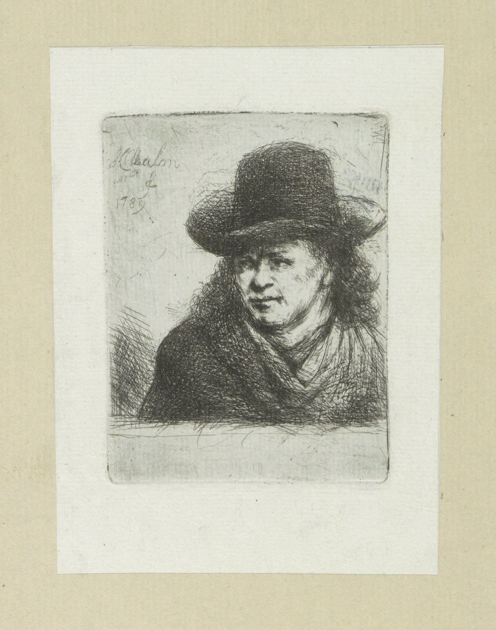 Man sätter hackad, till länkar The Compleat Work of Etchings av John Chalon / Oeuvre Complette des Eaux Fortes av Jean Chalon (serietitel) av Jan Chalon