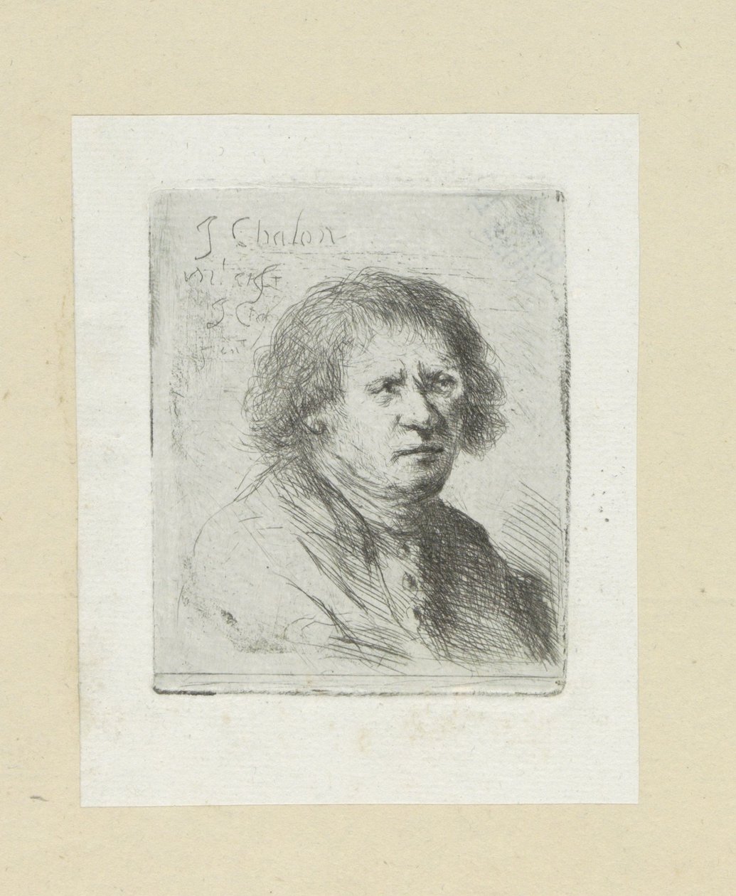 vuxen man The Compleat Work of Etchings av John Chalon / Oeuvre Complette des Eaux Fortes av Jean Chalon (serietitel) av Jan Chalon