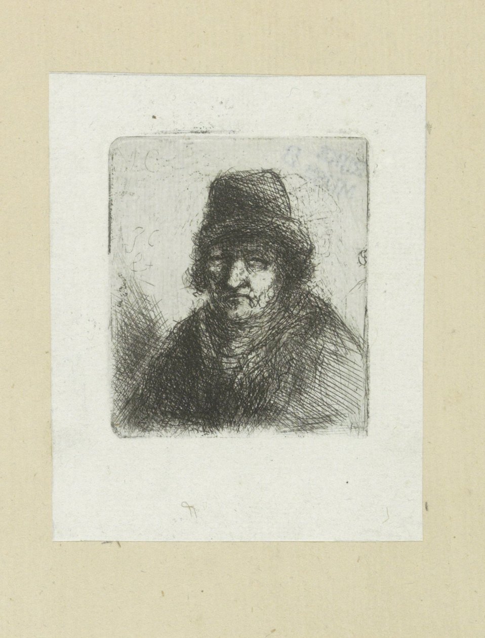 Volwassen man sätter hackad The Compleat Work of Etchings av John Chalon / Oeuvre Complette des Eaux Fortes av Jean Chalon (serietitel) av Jan Chalon