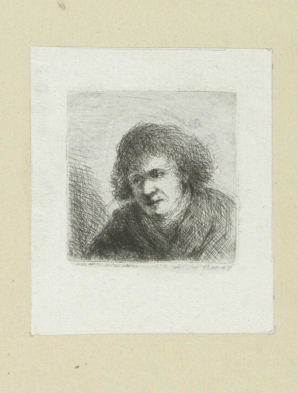 Volwassen man, till länkar The Compleat Work of Etchings av John Chalon / Oeuvre Complette des Eaux Fortes av Jean Chalon (serietitel) av Jan Chalon
