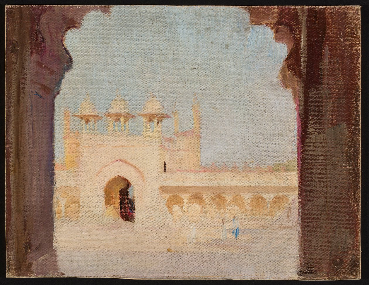Agra – Palats. Från en resa till Indien av Jan Ciągliński