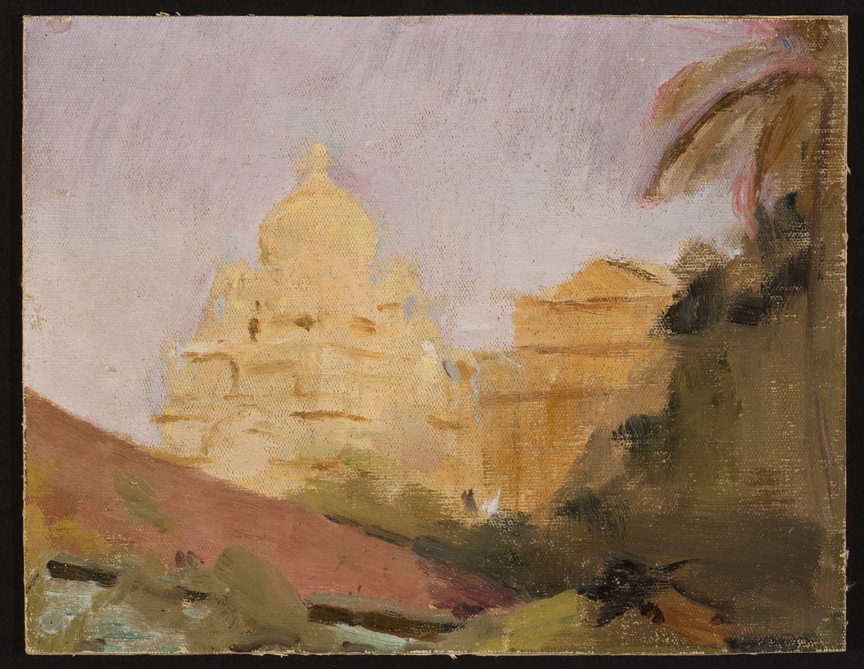 Bombay - Tempel. Från en resa till Indien av Jan Ciągliński