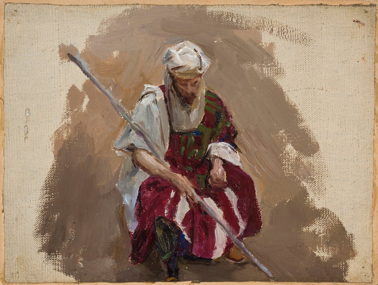Marino - Porträtt i afrikansk dräkt av Jan Ciągliński