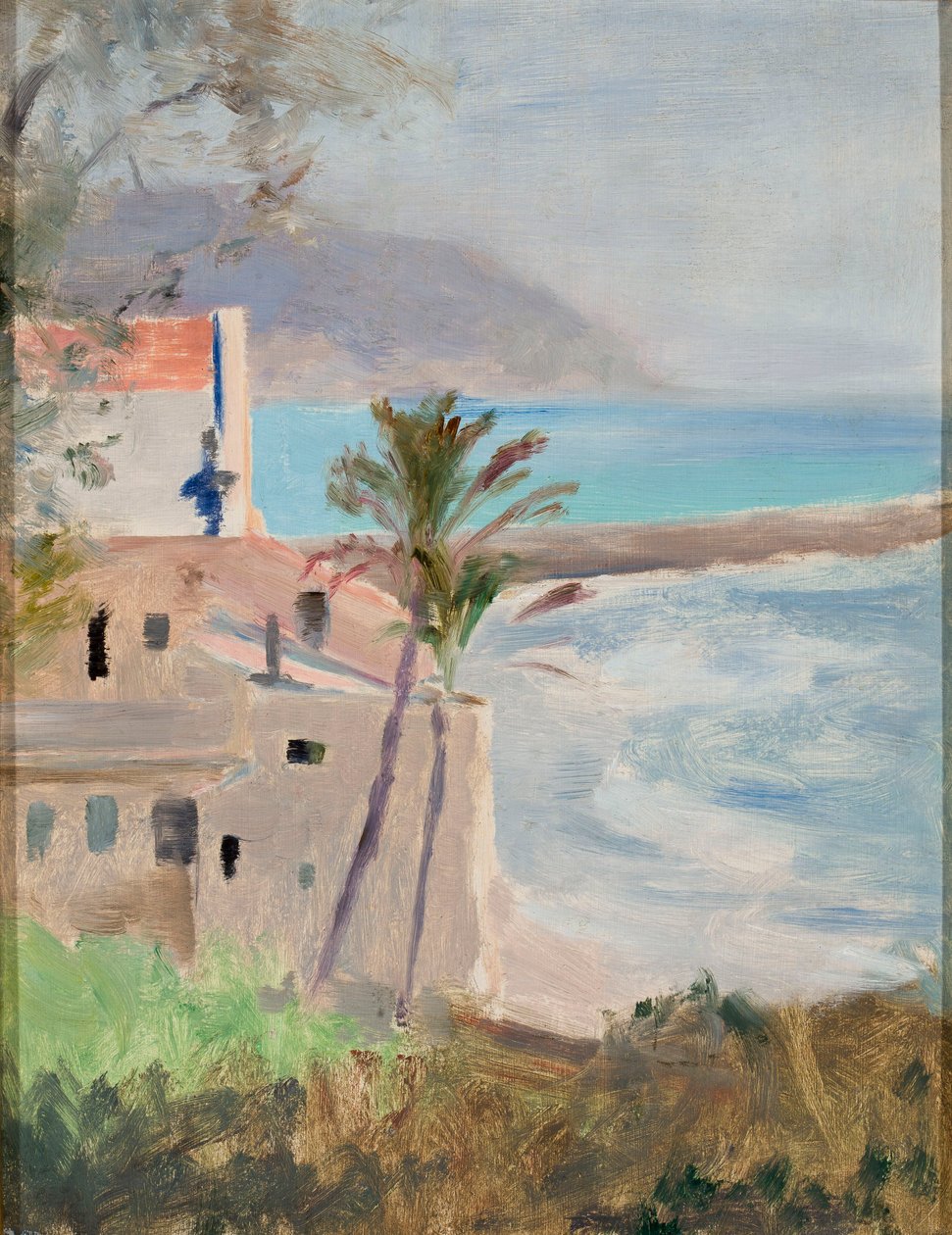 En morgon i Porto Kruz på Mauritius. Från resan till Italien av Jan Ciągliński