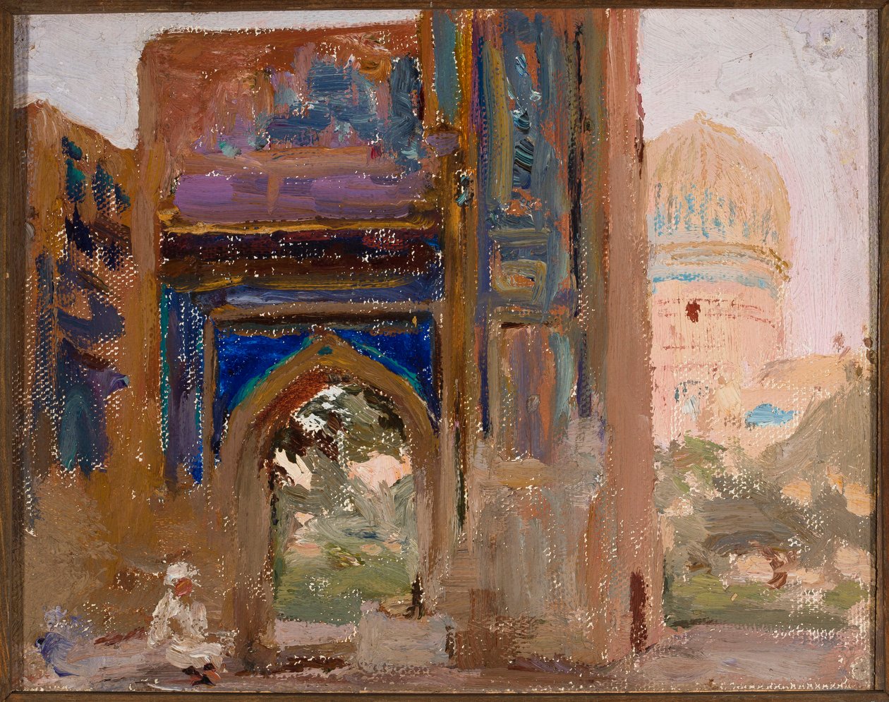 Samarkand - Gur Emir, Tamerlans mausoleum. Från en resa till Turkestan av Jan Ciągliński