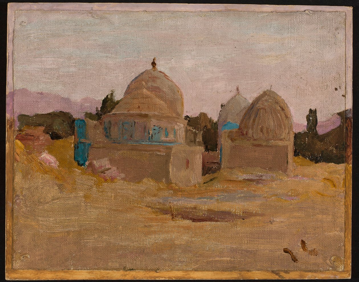 Samarkand - Shah-i-Zinda-moskén. Från en resa till Turkestan av Jan Ciągliński