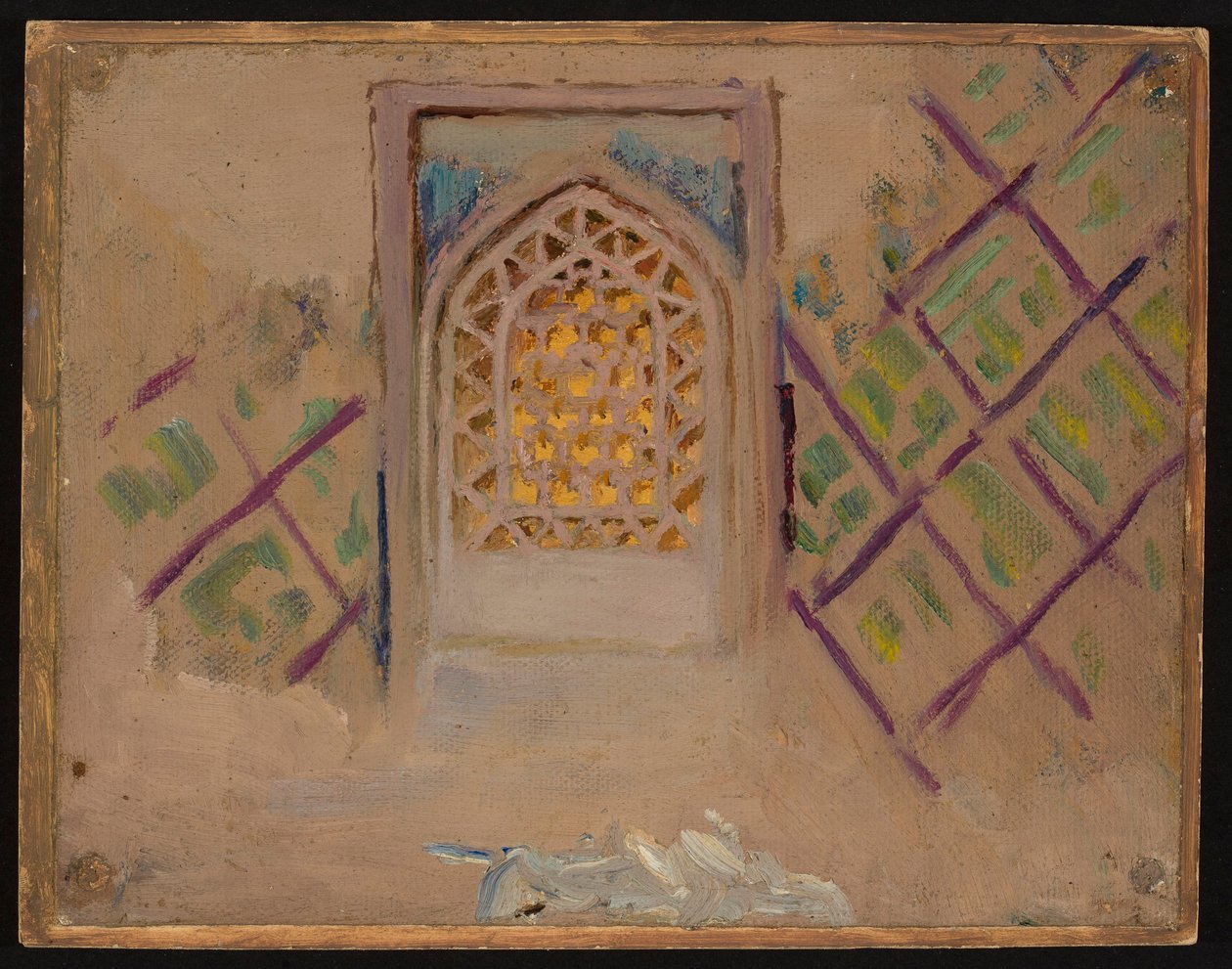 Samarkand, ett fönster. Från en resa till Turkestan av Jan Ciągliński