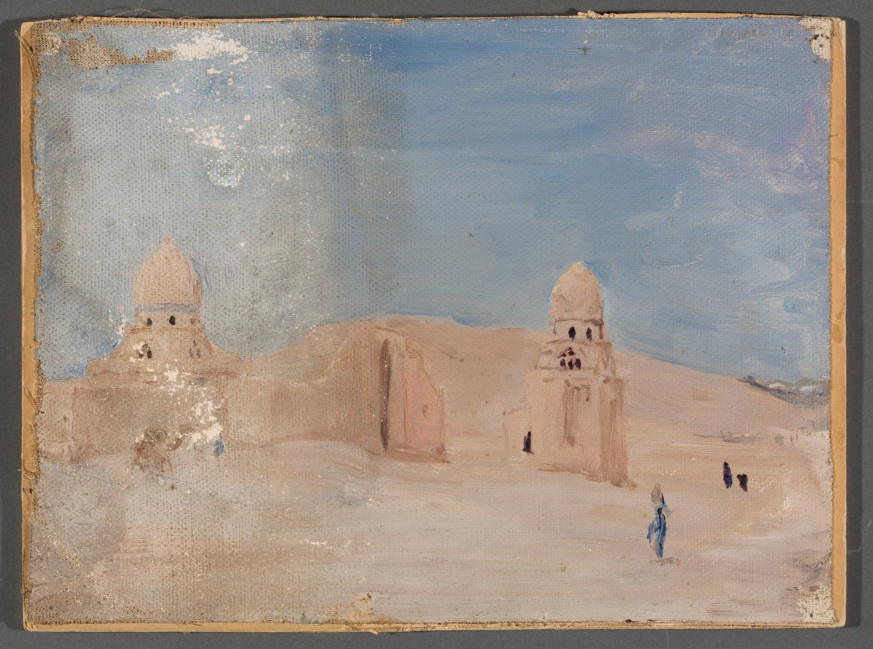Tempel. Från en resa till Egypten av Jan Ciągliński