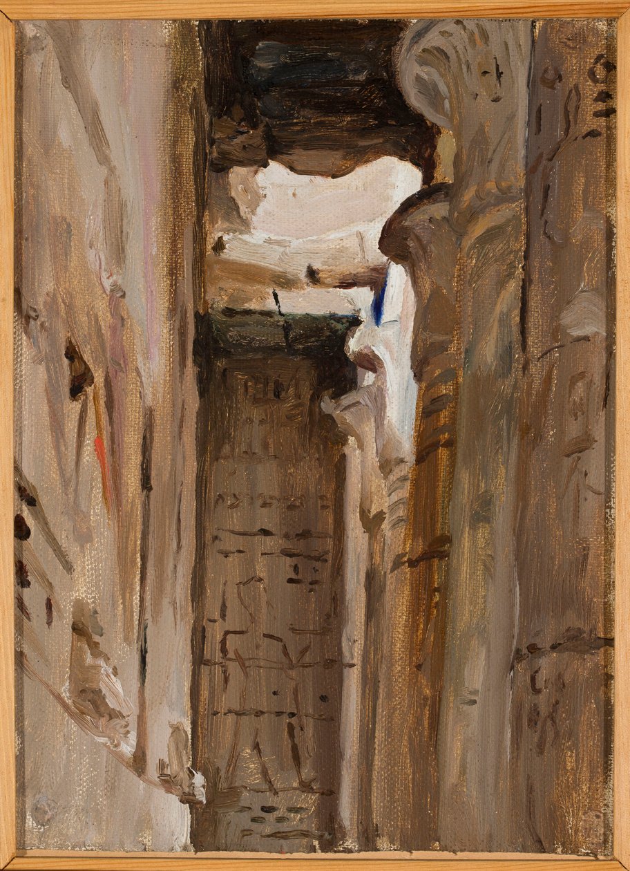 Tempel. Från en resa till Egypten av Jan Ciągliński