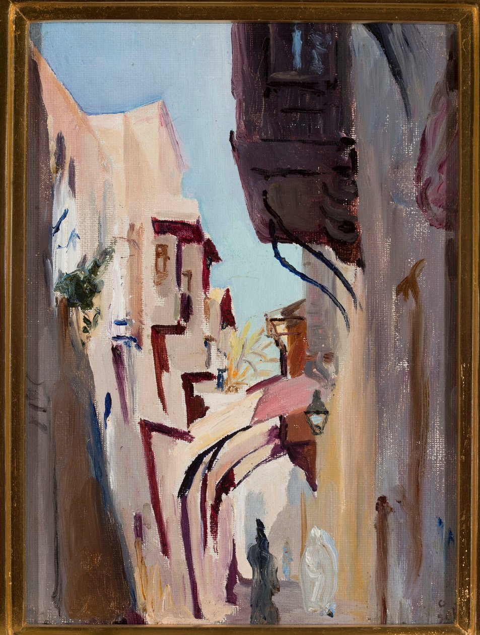Via Dolorosa i Jerusalem. Från en resa till Palestina av Jan Ciągliński