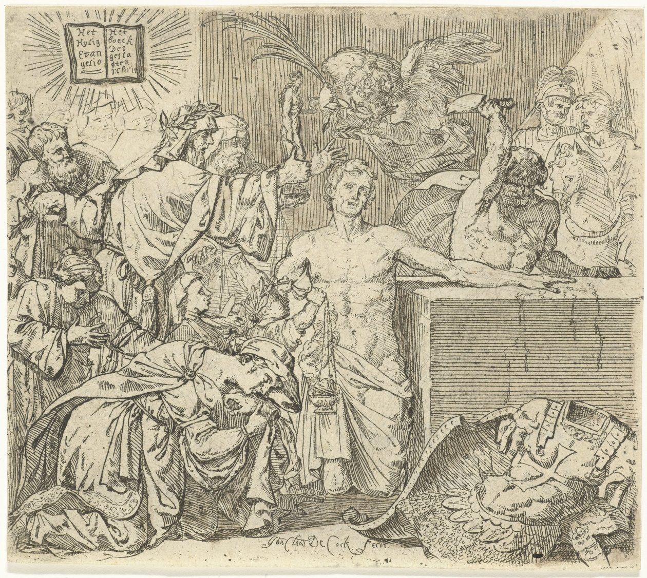 Tortyr av Saint Quirinus av Neuss av Jan Claudius de Cock