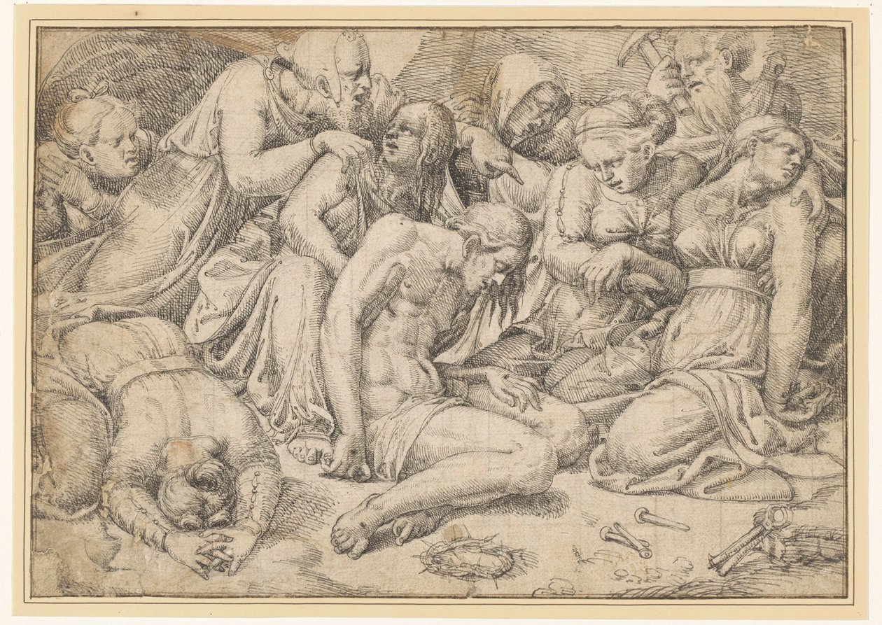 Kristi klagan De Bewening av Jan Cornelisz Vermeyen