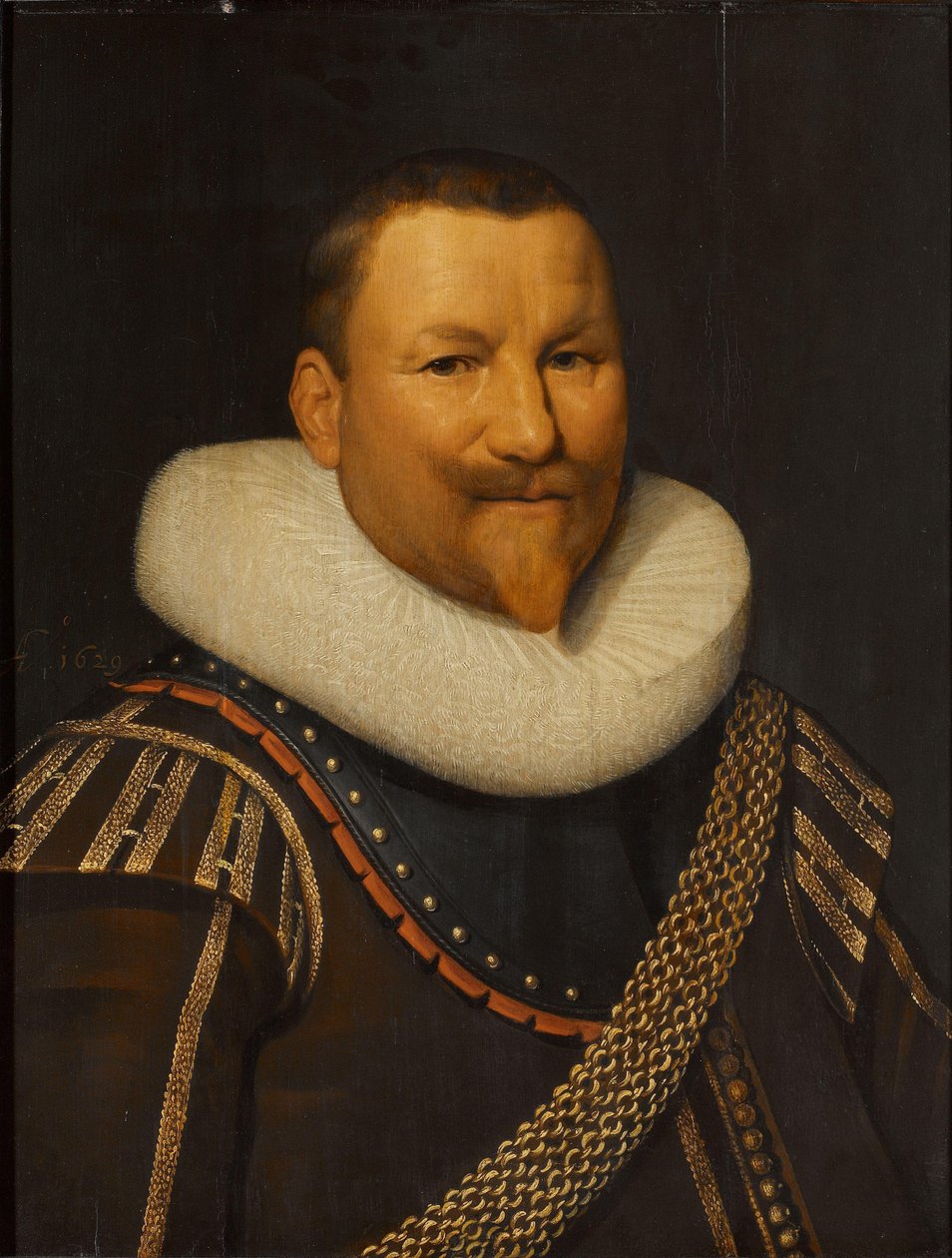 Porträtt av Pieter Pietersz Hein (1577-1629) av Jan Daemen Cool (workshop of)