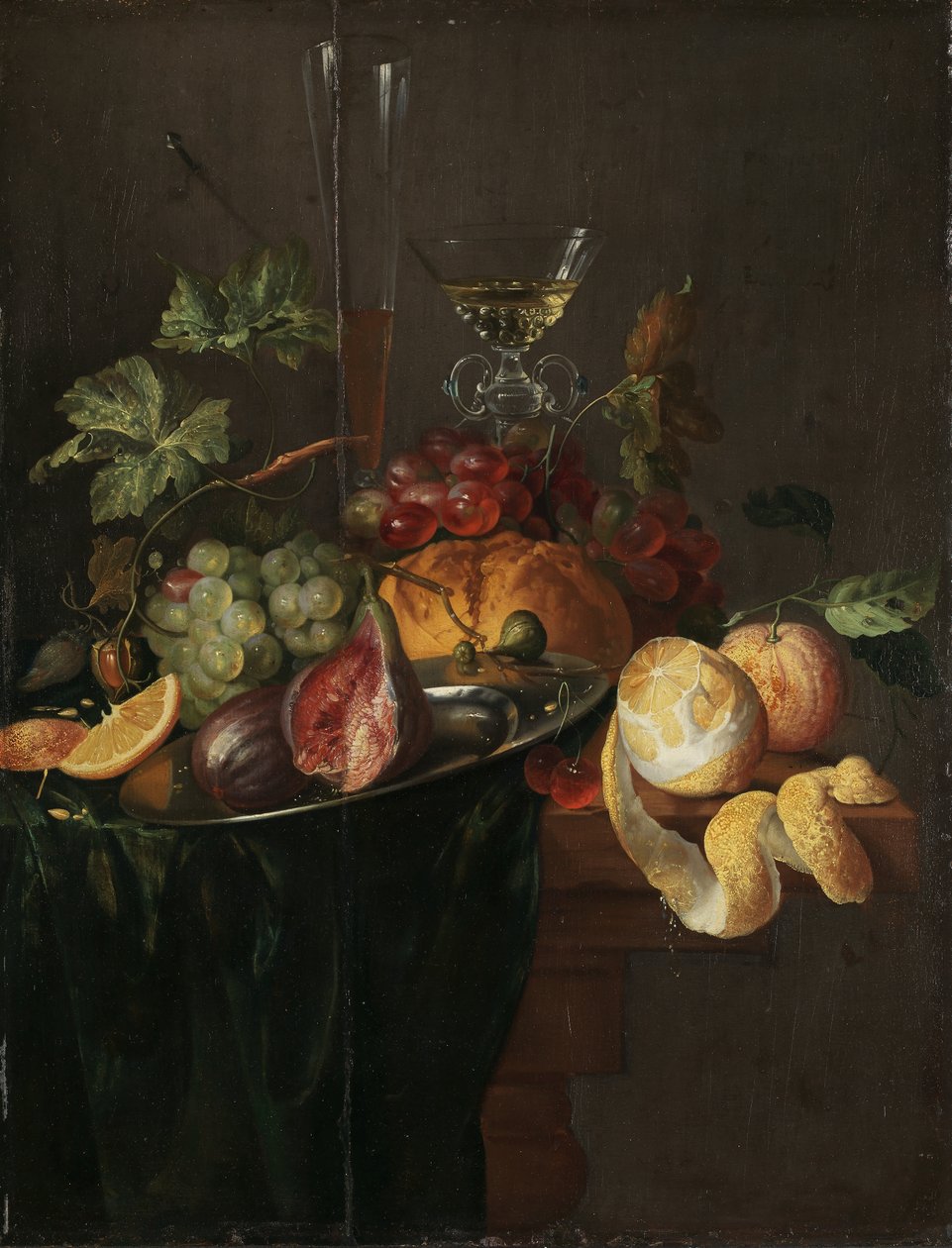 Norska Bokmål:  Frukt och vin Frukt och vin av Jan Davidsz. de Heem