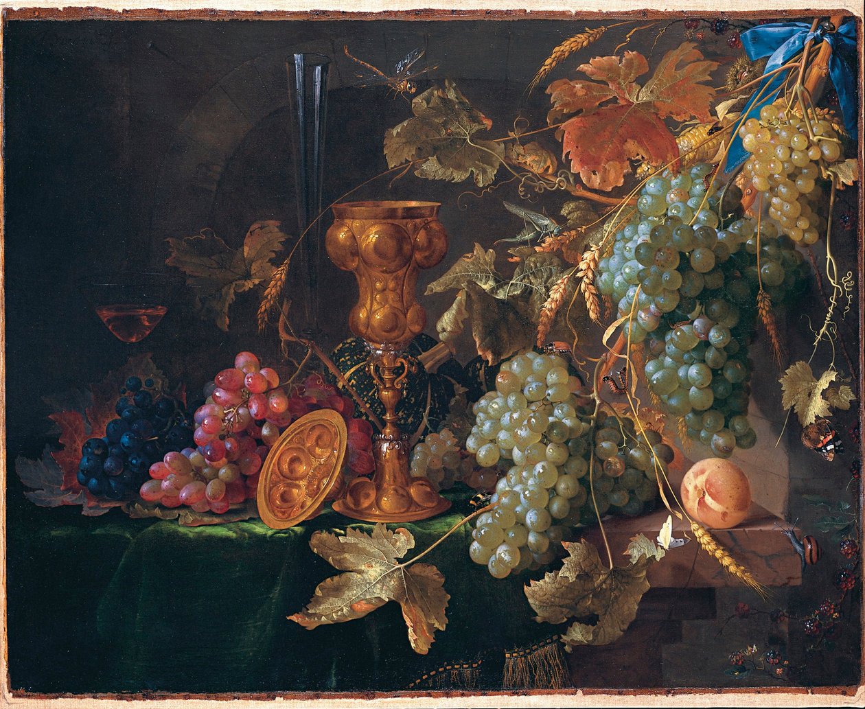 Stilleben med vindruvor av Jan Davidsz. de Heem