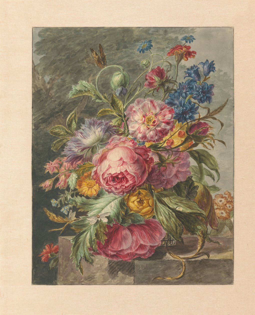 Stilleben med blommor av Jan Evert Morel (I)