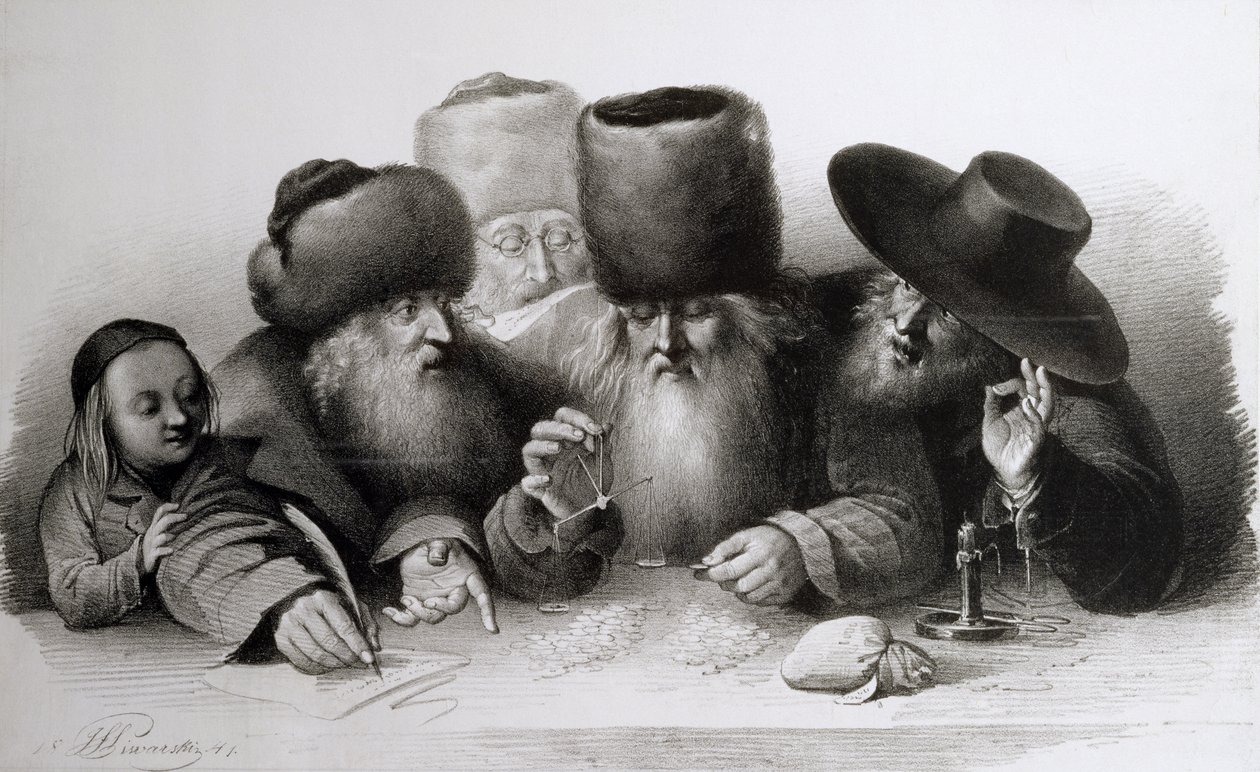 En hastig spekulation, Warszawa, 1841 av Jan Feliks Piwarski