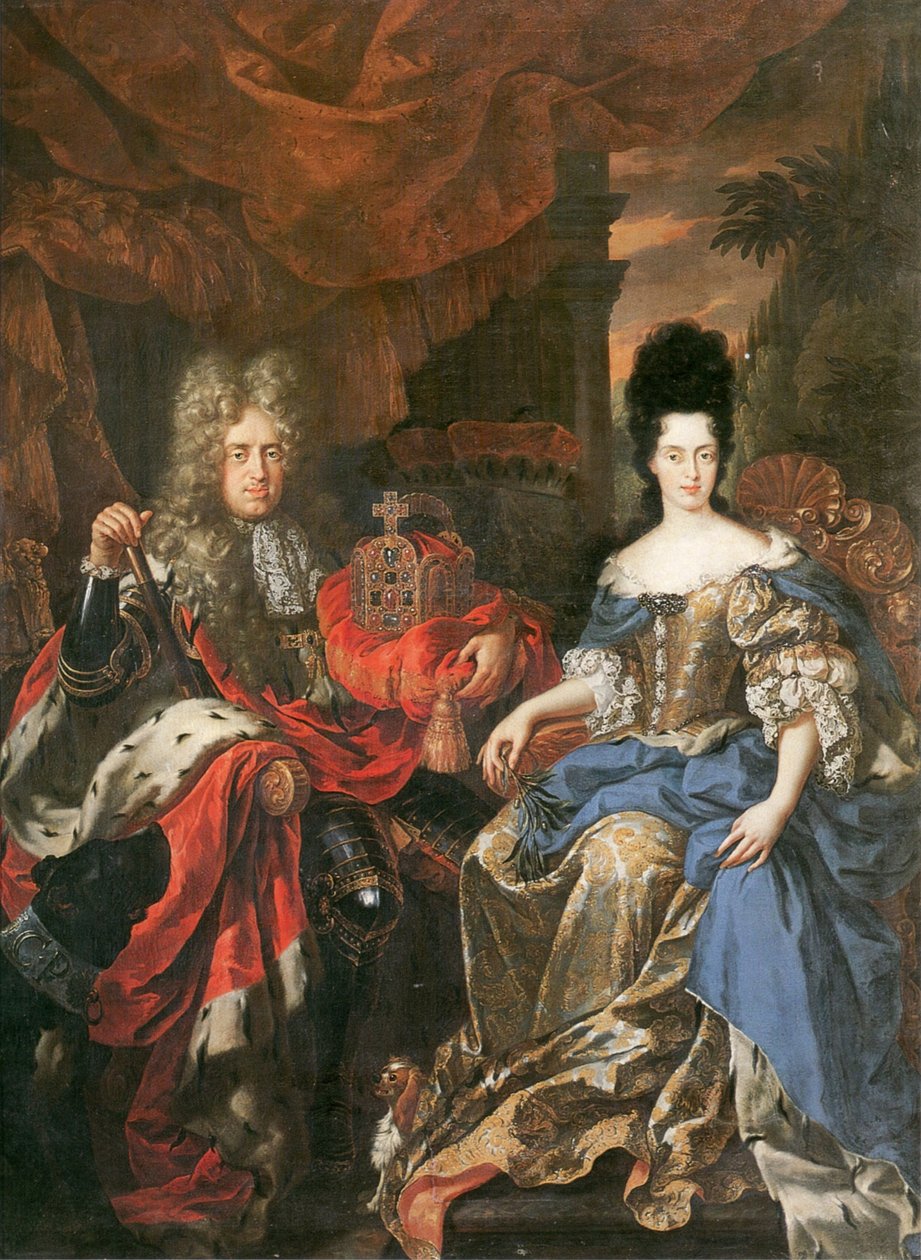 Johann Wilhelm II, kurfurste Pfalz och hertiginna Anna Maria Luisa de