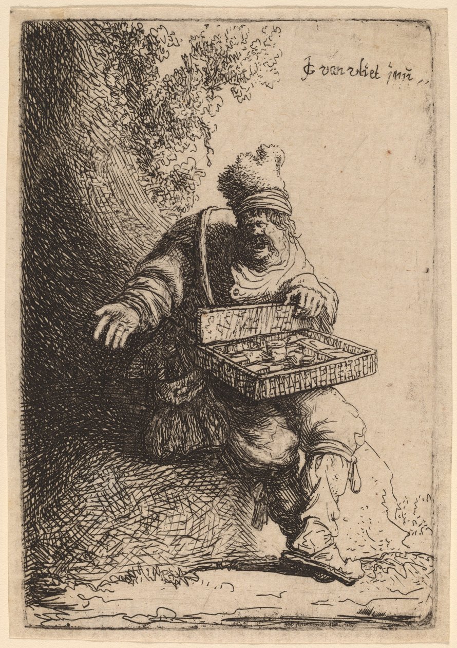 Handlaren, 1632. av Jan Georg van Vliet