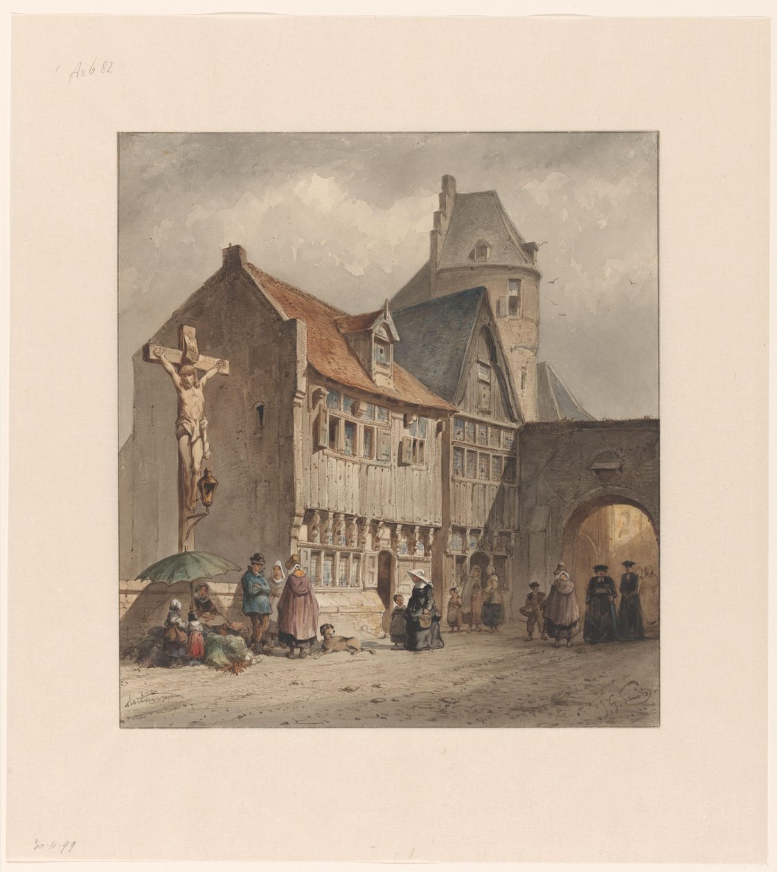 Gata i Antwerpen av Jan Gerard Smits