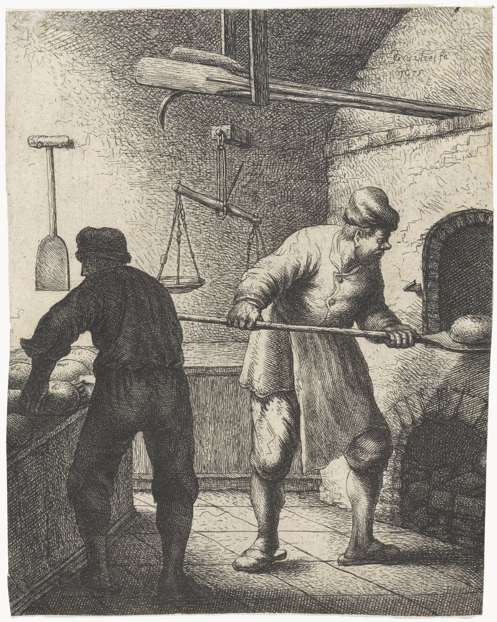 Bagare Yrken (serietitel) av Jan Gillisz. van Vliet