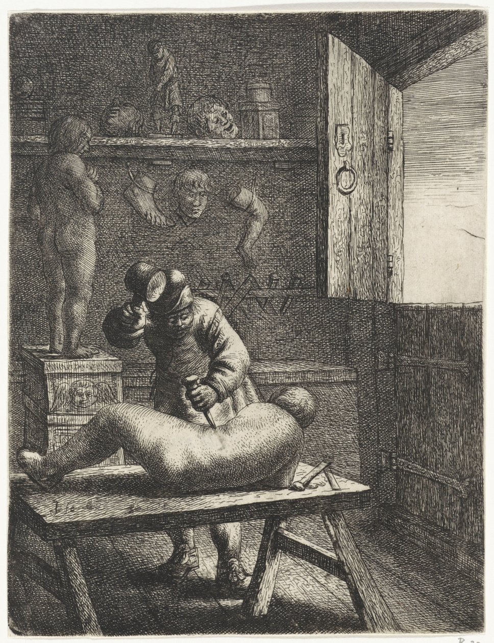Skulptör Yrken (serietitel) av Jan Gillisz. van Vliet