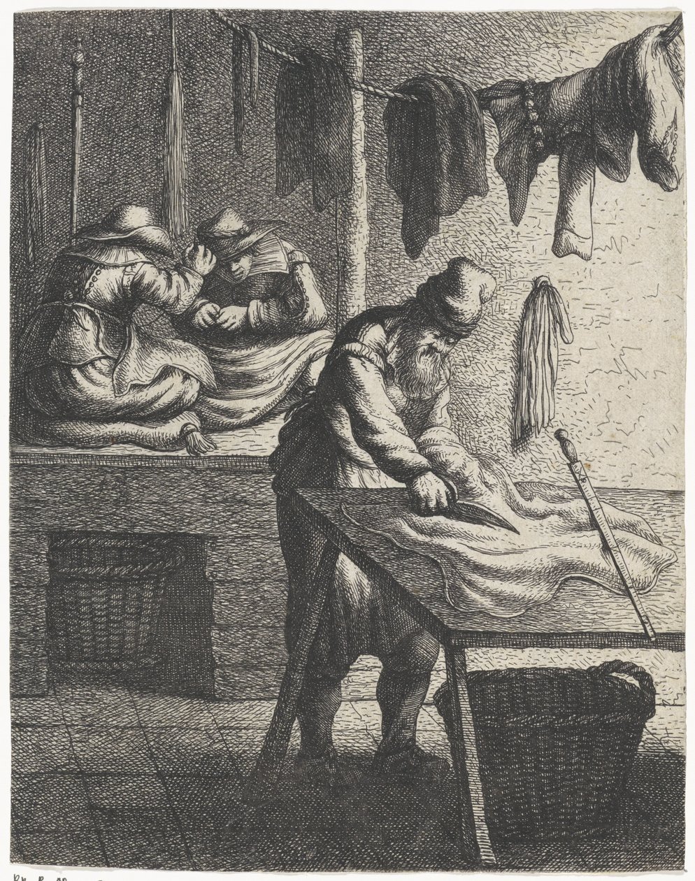 Skräddare Yrken (serietitel) av Jan Gillisz. van Vliet