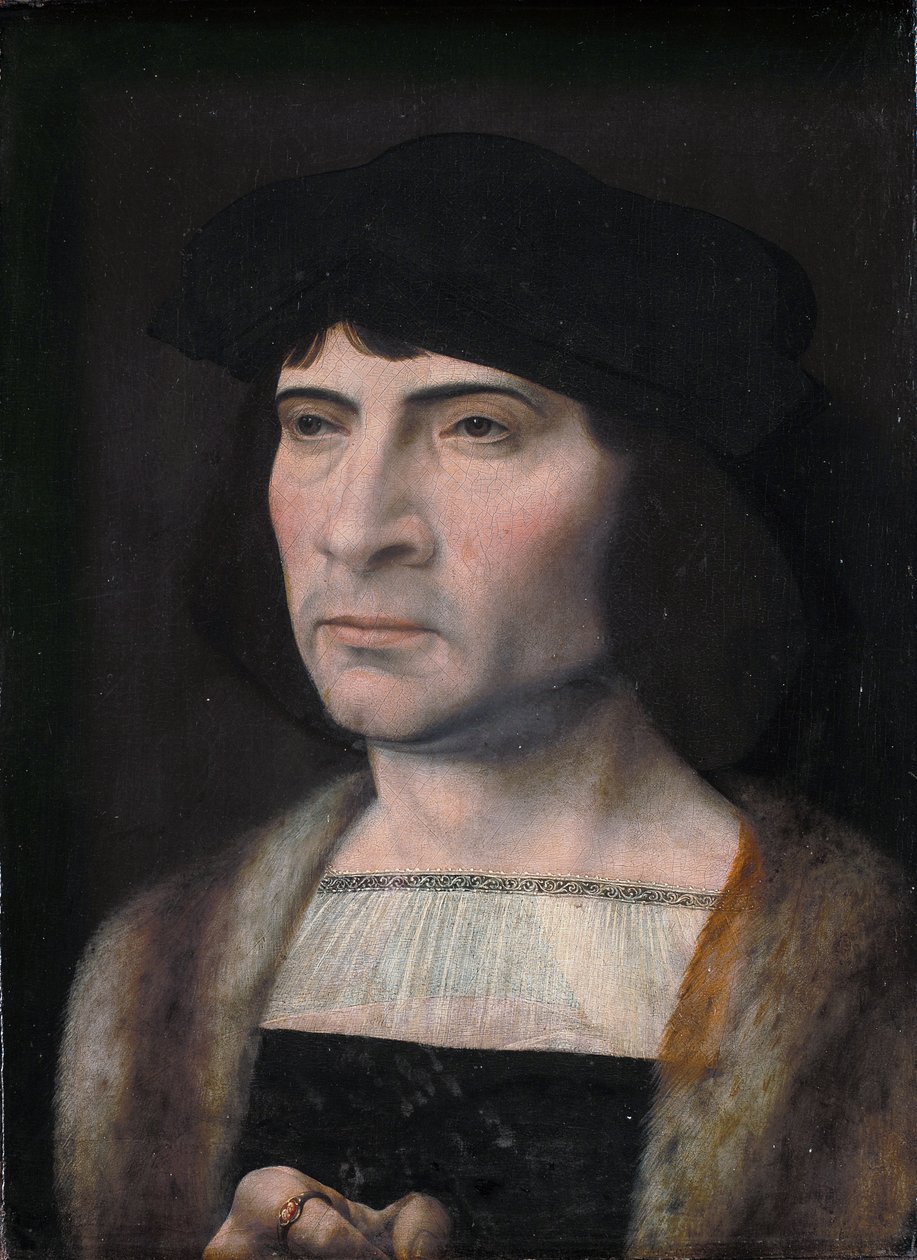 Porträtt av en man av Jan Gossaert