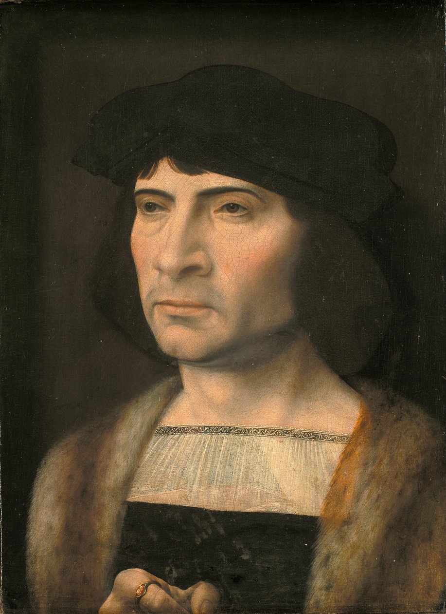 Porträtt av en man, 1493-1532 av Jan Gossaert