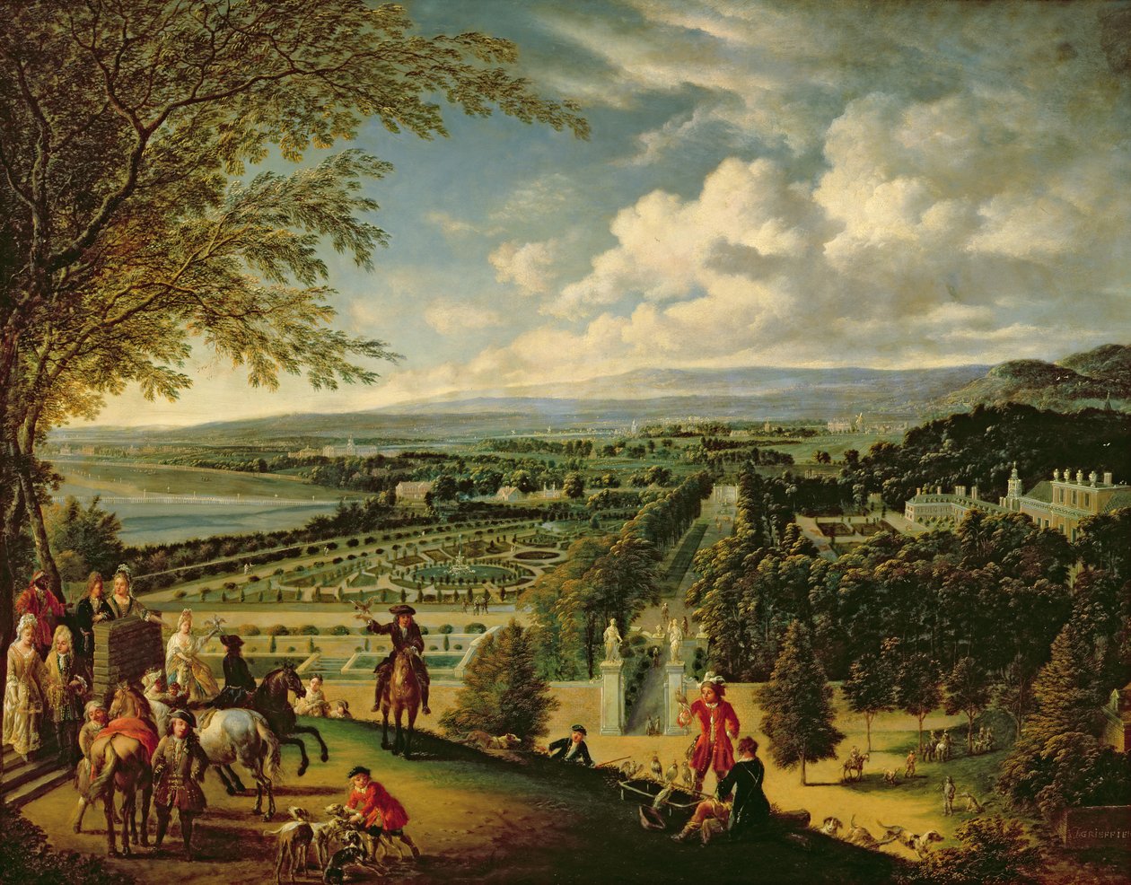 O le tuua mo le tuliga i fafo o Lonetona swed av Jan Griffier