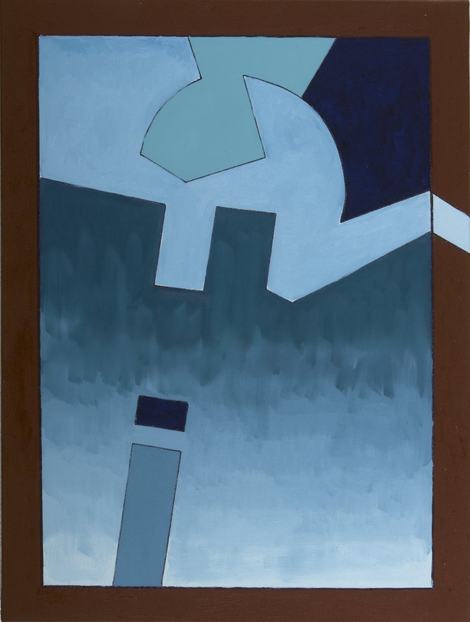 Fortress in the Morning Mist, 2008 (olja på duk) av Jan Groneberg