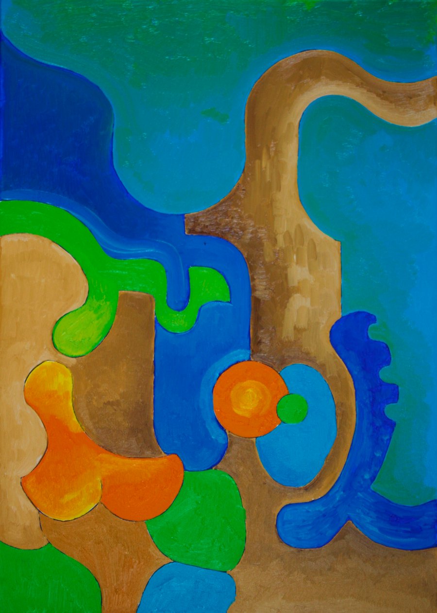 In High Expectation, 2009 (olja på duk) av Jan Groneberg