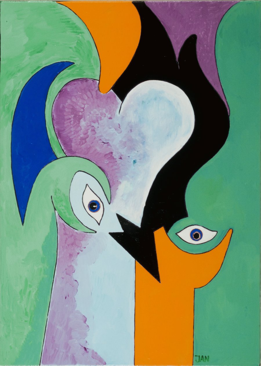 The Heart of the Beast, 2009 (olja på duk) av Jan Groneberg