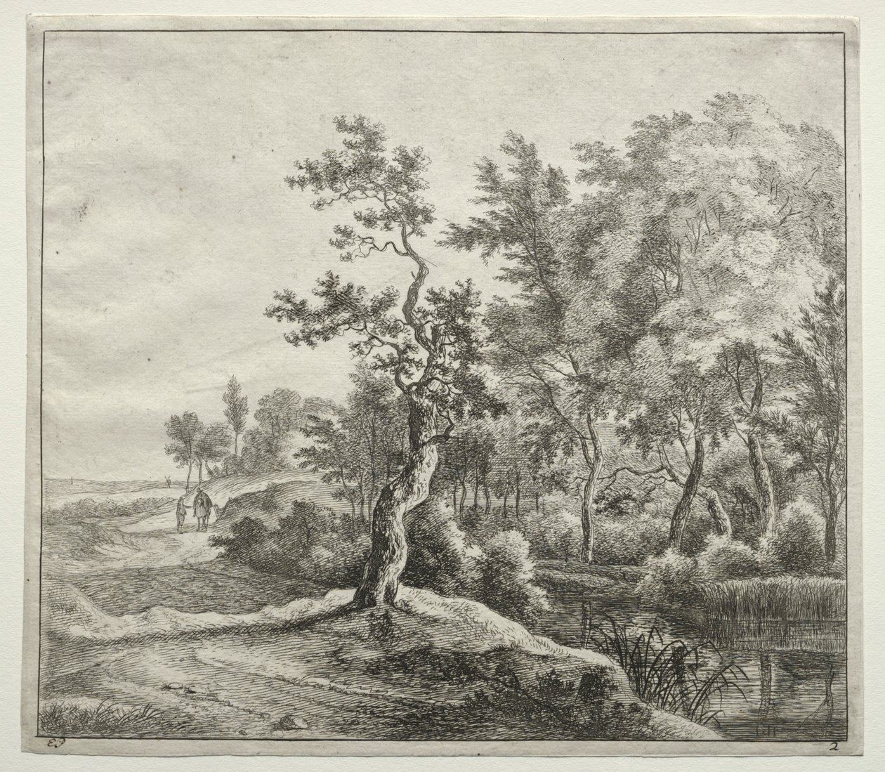 Serpentine Road av Jan Hackaert
