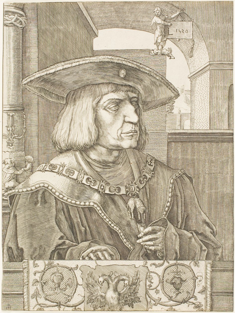Kejsar Maximilian I av Jan Harmensz. Muller